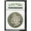 Image 1 : 1891-CC $1 MS63 Cameo Prooflike ANACS. A brillian