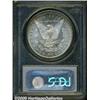 Image 2 : 1892-CC $1 MS63 PCGS. Frosty-white with golden pe