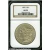 Image 1 : 1892-S $1 AU53 NGC. A pearl-gray key date Dollar 
