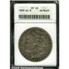 Image 1 : 1893-CC $1 XF40 ANACS. Medium-gray surfaces displ
