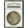 Image 1 : 1894-O $1 MS60 Prooflike ANACS. Rich lemon-gold a