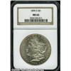 Image 1 : 1894-S $1 MS62 NGC. Lustrous surfaces are visited