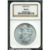 Image 1 : 1894-S $1 MS64 NGC. Silver-gray surfaces are awas
