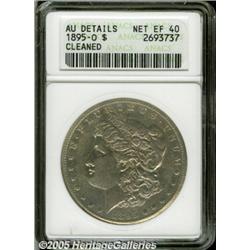 1895-O $1 --Cleaned--ANACS. AU Details, Net XF40.