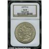 Image 3 : 1895-O $1 AU58 NGC. Even though this piece is "o 