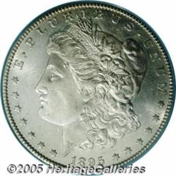 1895-S $1 MS64 PCGS. This is a lovely Choice Mint