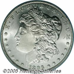 1896-O $1 MS63 PCGS. Fully brilliant and highly a