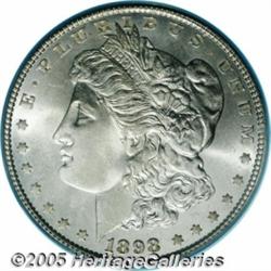 1898 $1 MS67 PCGS. This Superb Gem example is one