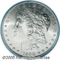 1900 $1 MS67 PCGS. This gorgeous turn-of-the cent