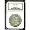 Image 1 : 1901-S $1 MS63 NGC. While unacknowledged by NGC, 