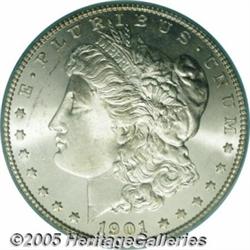 1901-S $1 MS66 PCGS. The 1901-S is a conditionall