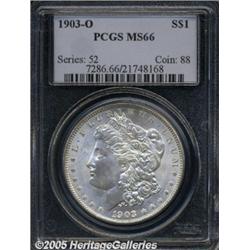 1903-O $1 MS66 PCGS. Sharply struck, with bright 