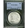 Image 1 : 1921-D $1 MS66 PCGS. Well struck with exceedingly