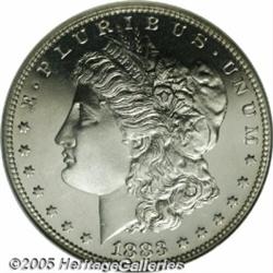 1883 $1 PR67 Cameo NGC. This is an amazing exampl