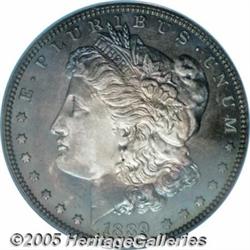 1889 $1 PR64 Cameo PCGS. Perhaps conservatively g