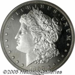 1898 $1 PR66 Cameo NGC. This is a highly attracti