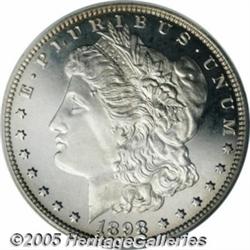 1898 $1 PR66 Ultra Cameo NGC. This year is well k