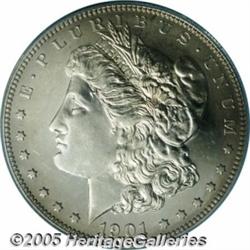 1901 $1 PR64 PCGS. With so few Mint State 1901 Si