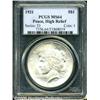 Image 1 : 1921 $1 MS64 PCGS. Uncommonly well struck for the