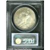 Image 2 : 1921 $1 MS65 PCGS. Silver-gray toning and lustrou