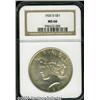 Image 1 : 1926-D $1 MS66 NGC. Sharply struck, with bright, 