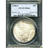 Image 1 : 1928-S $1 MS64 PCGS. Dappled russet and battleshi