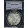 Image 1 : 1928-S $1 MS64 PCGS. Beautiful cream-gray centers
