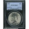 Image 1 : 1934 $1 MS65 PCGS. Nicely struck, with brilliant,