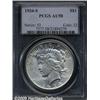 Image 1 : 1934-S $1 AU58 PCGS. White surfaces display luste
