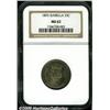 Image 1 : 1893 25C Isabella Quarter MS62 NGC. Olive-gray co
