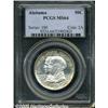 Image 1 : 1921 50C Alabama MS64 PCGS. Highly lustrous surfa