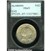 Image 1 : 1921 50C Alabama 2x2 MS65 PCGS. An exceptionally 