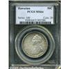 Image 3 : 1928 50C Hawaiian MS64 PCGS. Frosty gray luster i