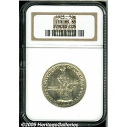 1925 50C Lexington MS 65 NGC. There is no toning 