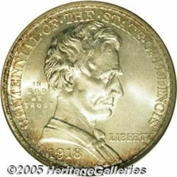 1918 50C Lincoln MS67 NGC. Superb examples of thi