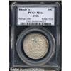 Image 1 : 1936 50C Rhode Island MS66 PCGS. A few splotches 