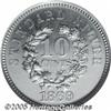 Image 2 : 1869 10C Standard Silver Ten Cents, Judd-708, Pol