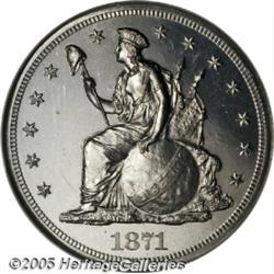 1871 $1 Dollar, Judd-1150, Pollock-1292, High R.7