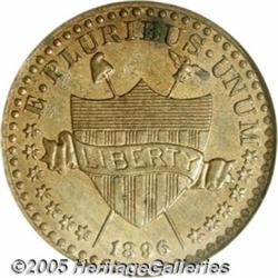 1896 P1C One Cent, Judd-1768, Pollock-1983, R.5, 