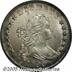 1799/8 $1 15 Stars Reverse AU Details, Improperly