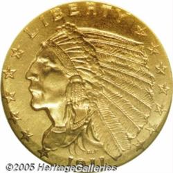 1911-D $2 1/2 MS64 NGC. The undisputed key to thi