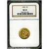 Image 3 : 1854 $3 MS62 NGC. Always popular as the first yea