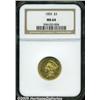Image 3 : 1855 $3 MS64 NGC. Those who have been around rare