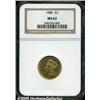 Image 3 : 1886 $3 MS62 NGC. With a mintage of a scant 1,000