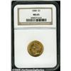 Image 3 : 1888 $3 MS65 NGC. Unlike most other late-date Thr