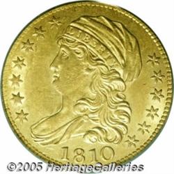 1810 $5 Large Date, Large 5 AU58 PCGS. B. 1-A, Mi