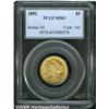 Image 1 : 1892 $5 MS63 PCGS. Well struck and pleasingly lus