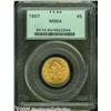 Image 1 : 1907 $5 MS64 PCGS. The design elements are sharpl