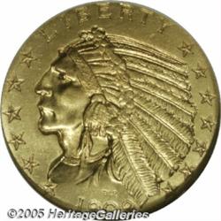 1909 $5 PR67 NGC. Unlike the 1908 with its hefty 