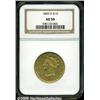 Image 3 : 1845-O $10 AU58 NGC. Both the 84 in the date are 